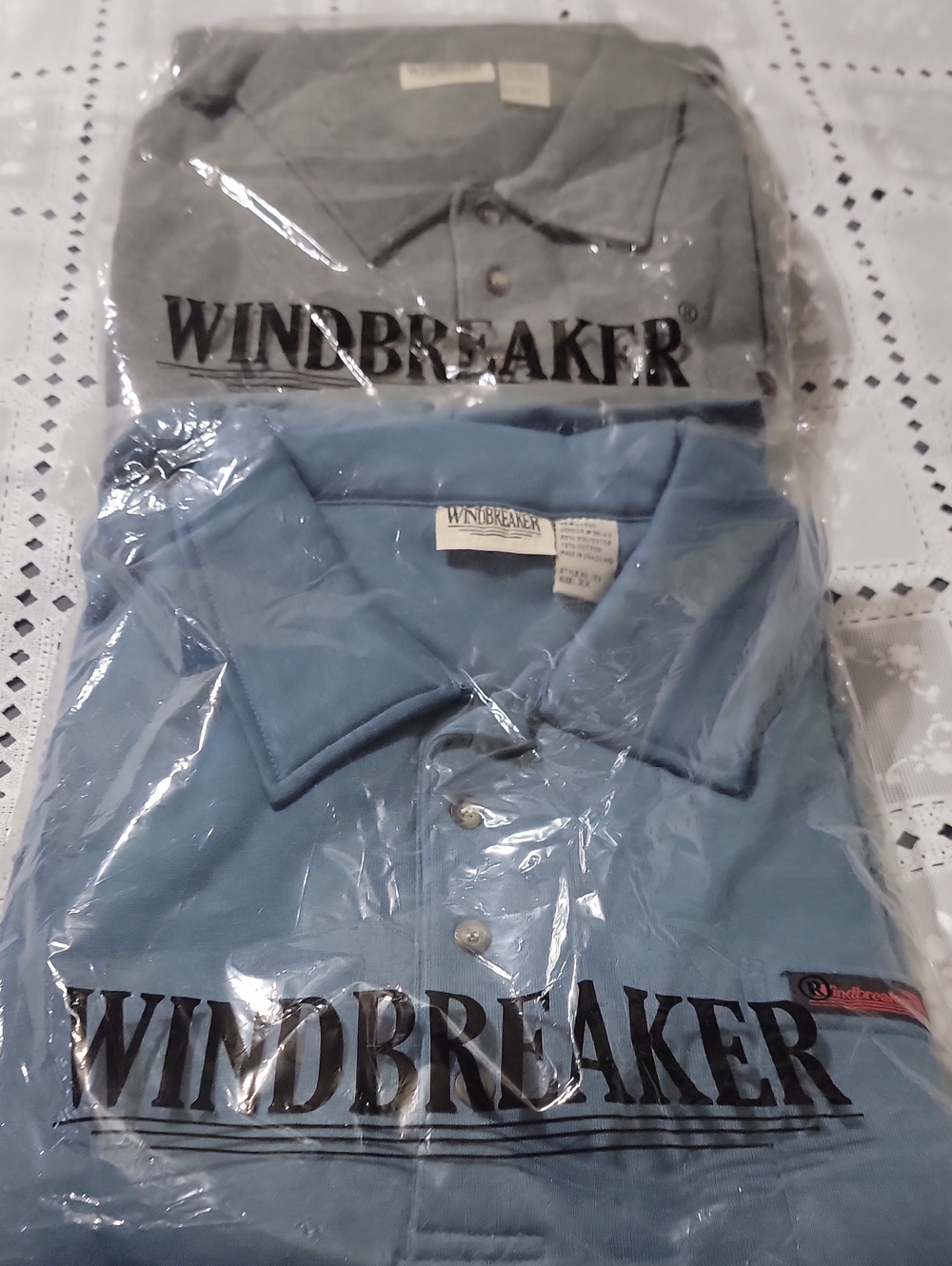 2 Mens Windbreaker Shirts Size XX